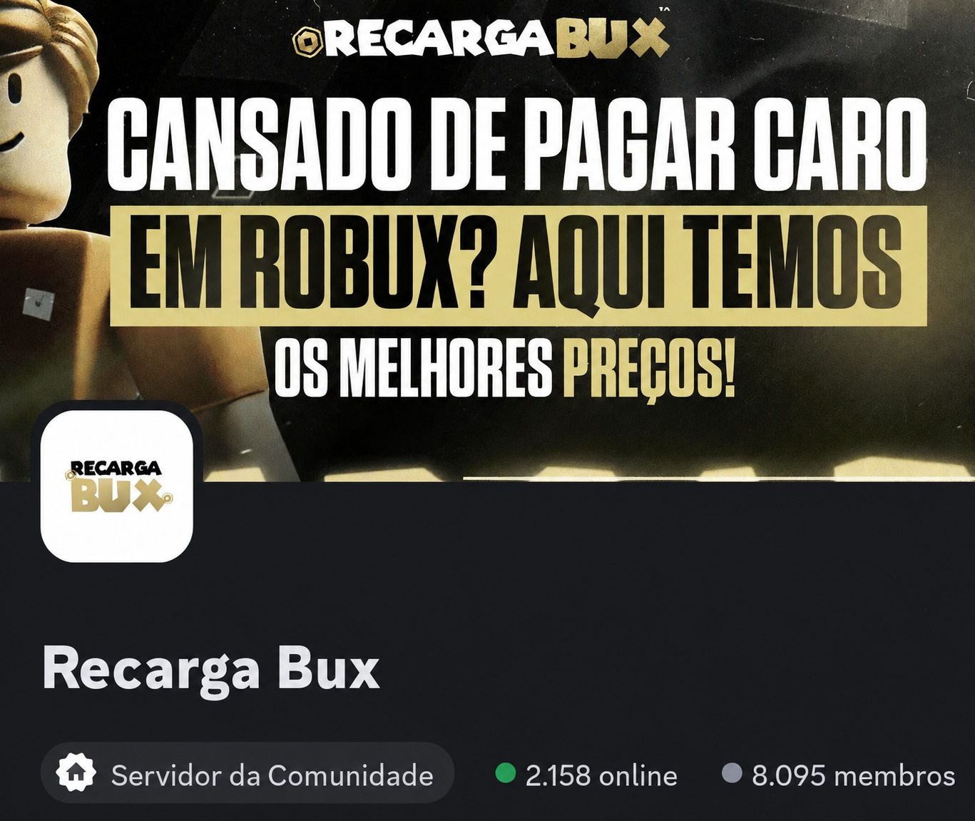 Comunidade Recarga Bux